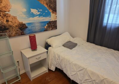Furnished bedroom at Uncle Gerald's Place