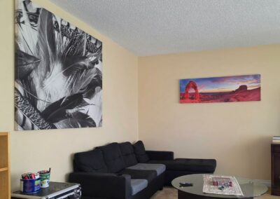 Shared living room at Uncle Gerald's Place